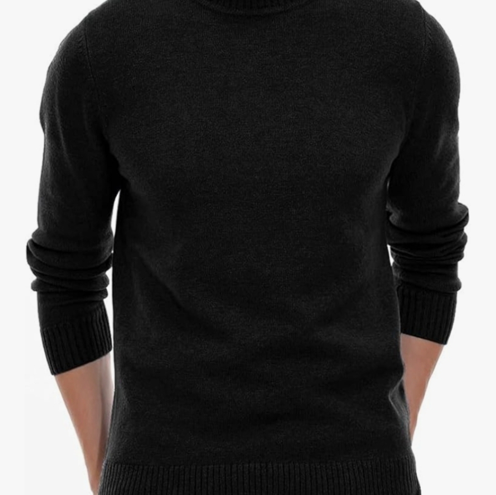 Sailwind Crewneck Sweater Soft Men XL Black Pullover 102025 - Picture 5 of 9
